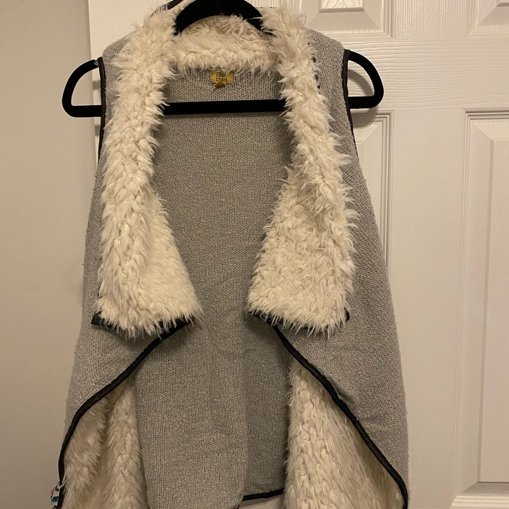 Fuzzy vest